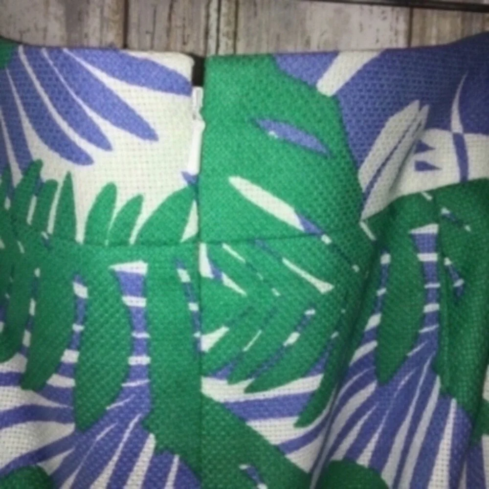 Loft Palm Print Pencil Skirt - Picture 5 of 5